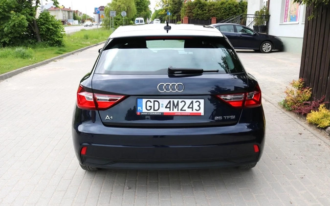 Audi A1 cena 64900 przebieg: 113334, rok produkcji 2019 z Słubice małe 191